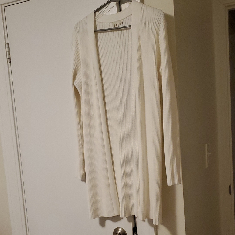 White Cardigan